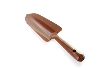 Shovel Gardening isolated on white background