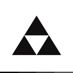 Triangle Icon Illustration design