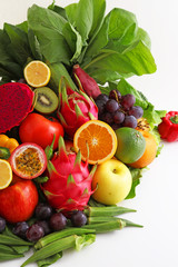 新鮮な野菜と果物
