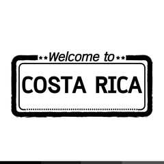 Welcome to COSTA RICA illustration design