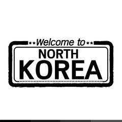 Welcome to NORTH KOREA illustration design