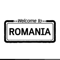 Welcome to ROMANIA illustration design