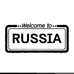 Welcome to RUSSIA illustration design