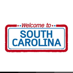 Welcome to SOUTH CAROLINA of US State illustration design