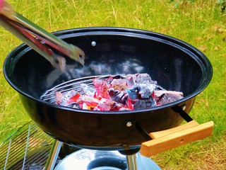 Saftiges Steak auf dem Grill