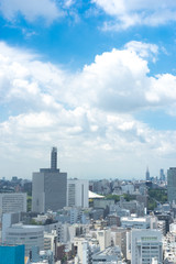 Obraz premium 駿河台から神保町方面の街並み 1