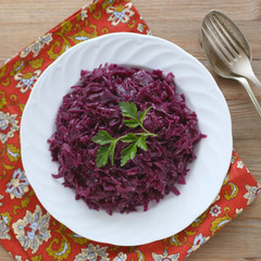 Red cabbage - Rotkohl