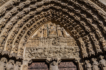 Cathedral Notre Dame de Paris. France.