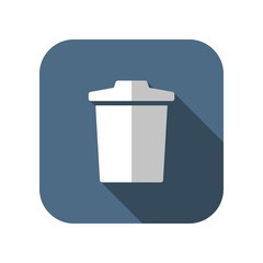 trash bin vector icon