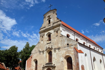 Fototapeta na wymiar The Franciscan Church,Vilnius