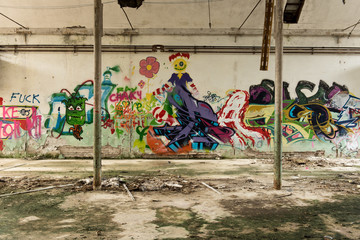 Fototapeta na wymiar Graffiti