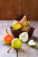 Healthy Organic Pears