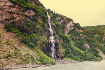 Waterfall in Alaska