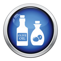 Bottle of olive oil icon