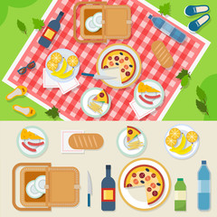 Picnic in park