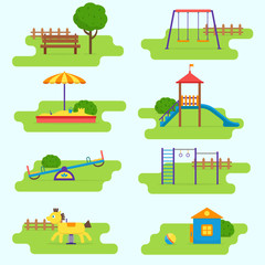Kids playground set.