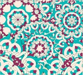 цветочный узор,мандала