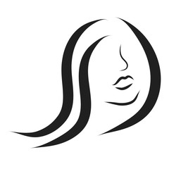Vector of woman.