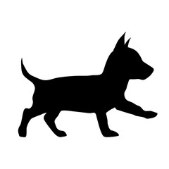 Vector illustration of dog.