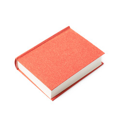 Red book isolated