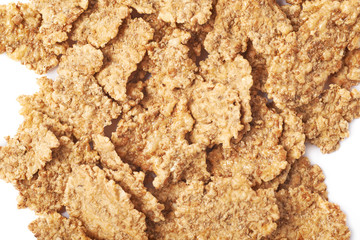 Surface coated with the cereals