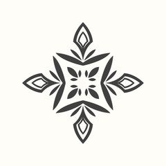Vector Illustration of an Ornamental Design Element