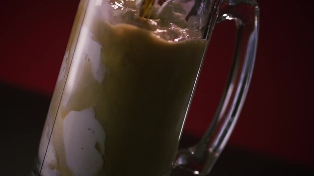 Root Beer Float Pour