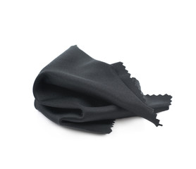 Glass cleaning cloth isolated