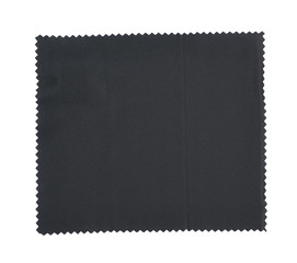 Glass cleaning cloth isolated