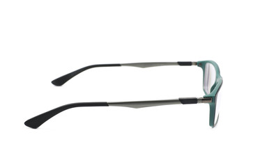 Pair of optical glasses isolated