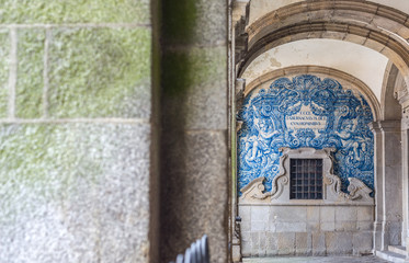 Fototapeta na wymiar Se catedral, Porto cathedral. Portugal.