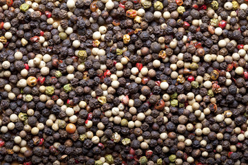 Grain of colorful pepper