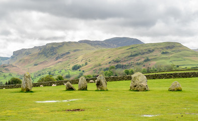 Castlerigg stone circle in England