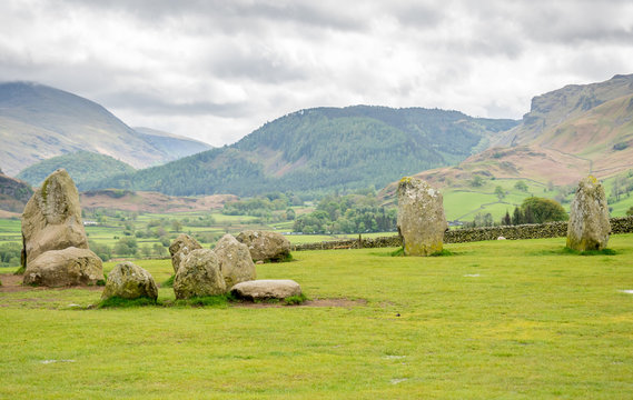 Castlerigg stone circle in England