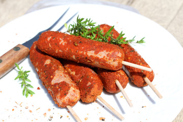 brochettes de saucisses 10072016