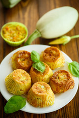 vegetable muffins with zucchini