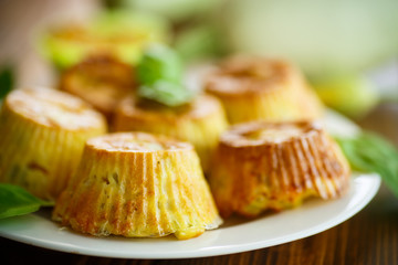 vegetable muffins with zucchini