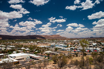 View of Alice Springs