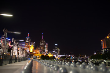 Obraz premium Melbourne by night