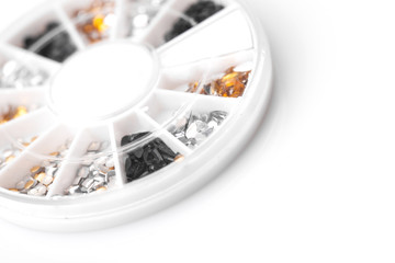 rhinestones set for manicure