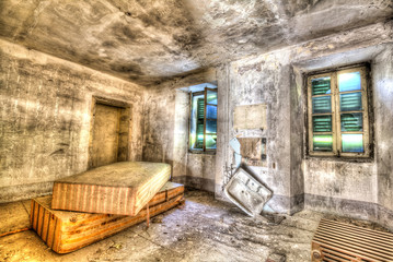 Altes verlassenes Hotel in Norditalien