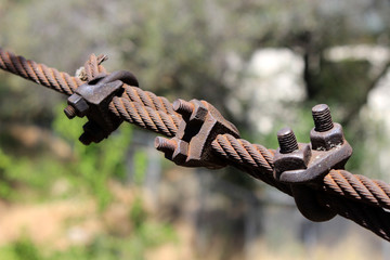 Old Rusted Cable