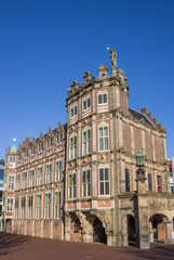 Fototapeta na wymiar Duivelshuis in the center of Arnhem