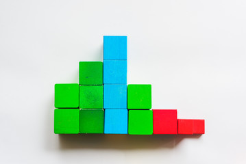 Obraz premium set of wooden plates