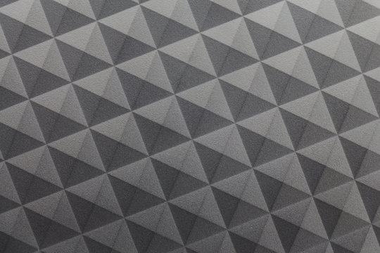 Camouflage background could be seen as a triangle or rectangle.