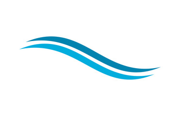 wave line vector logo