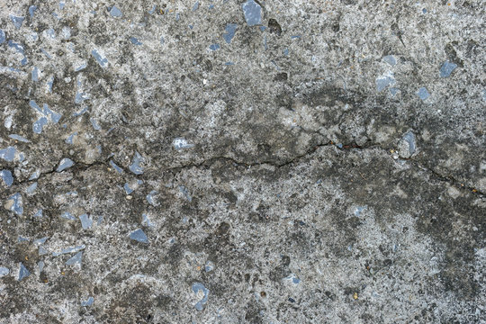 Crack Concrete Slab