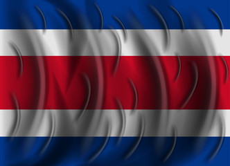 costa rica wind flag