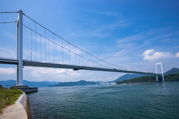 Obraz premium 伯方・大島大橋（しまなみ海道）