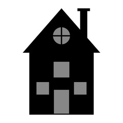 House construction real estate icon isolated vector illustration